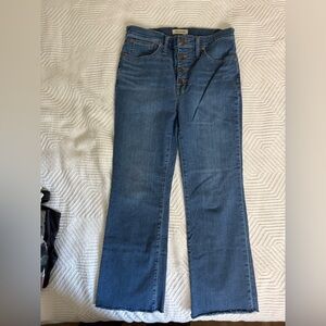 Madewell Cali Demi-Boot Blue Jeans